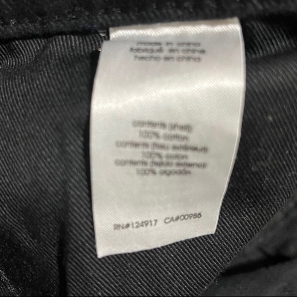 WeWoreWhat The Danielle Straight Leg Jeans Crystal Buttons Black Size 30 - Picture 11 of 13